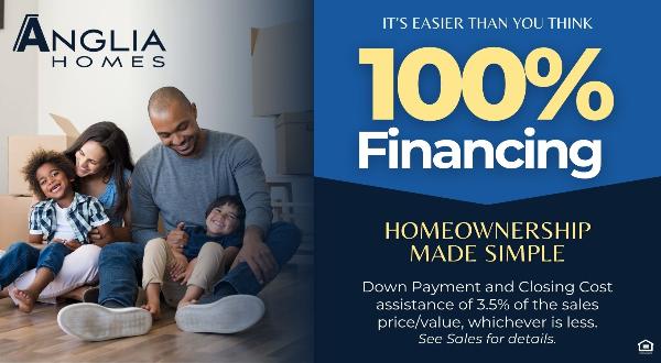 Homeownership Made Simple: 100% FINANCING AVAILABLE